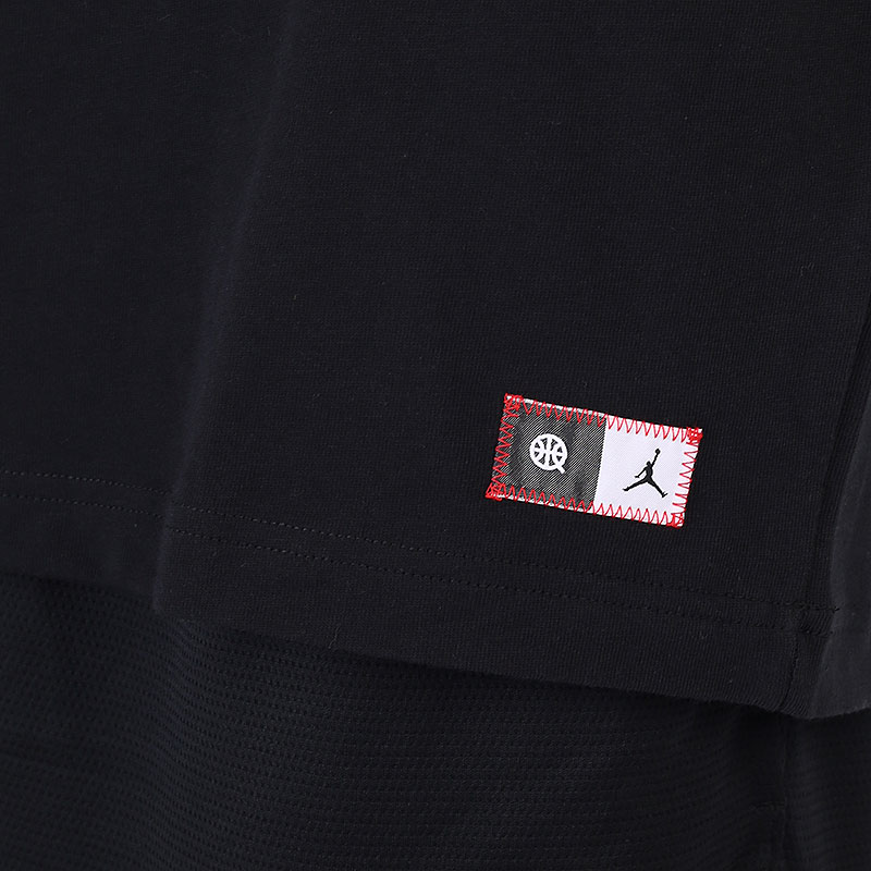 мужская черная футболка Jordan Quai 54 Tee DM0756-010 - цена, описание, фото 4